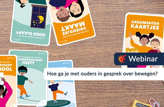 Webinar: hoe ga je met ouders in gesprek over bewegen?